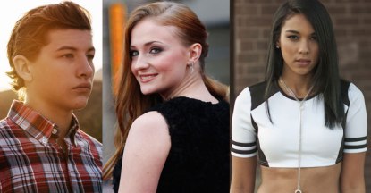 Tye Sheridan, Sohpie Turner and Alxandra Shipp will be suiting up as Cyclops, Jean Grey and Storm in the upcoming 'X-Men: Apocalypse'